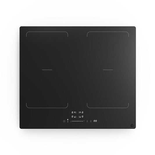 GoodHome Linksense GH4ZFXLK60 59cm Induction Hob - Black