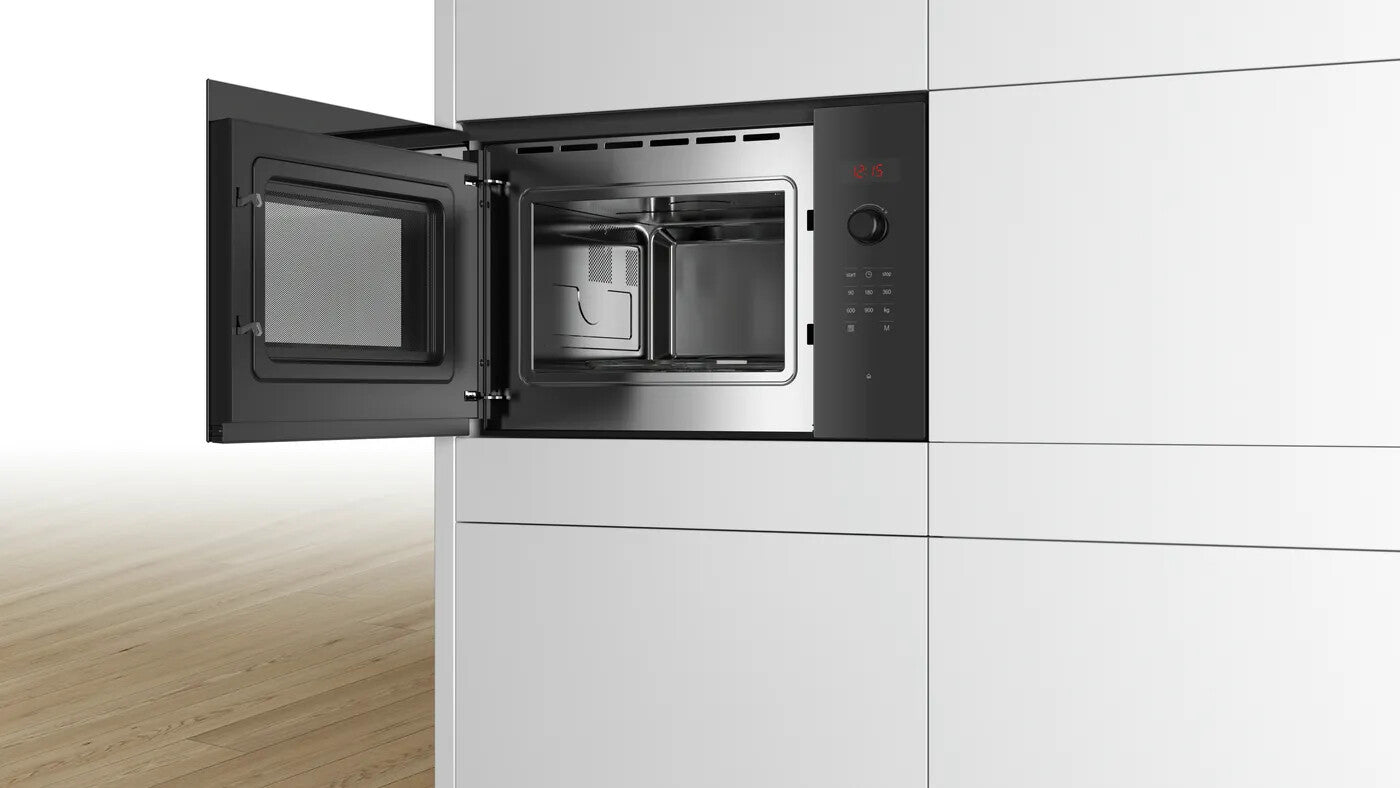 Bosch BFL553MS0B 25L Built-in Microwave - Black