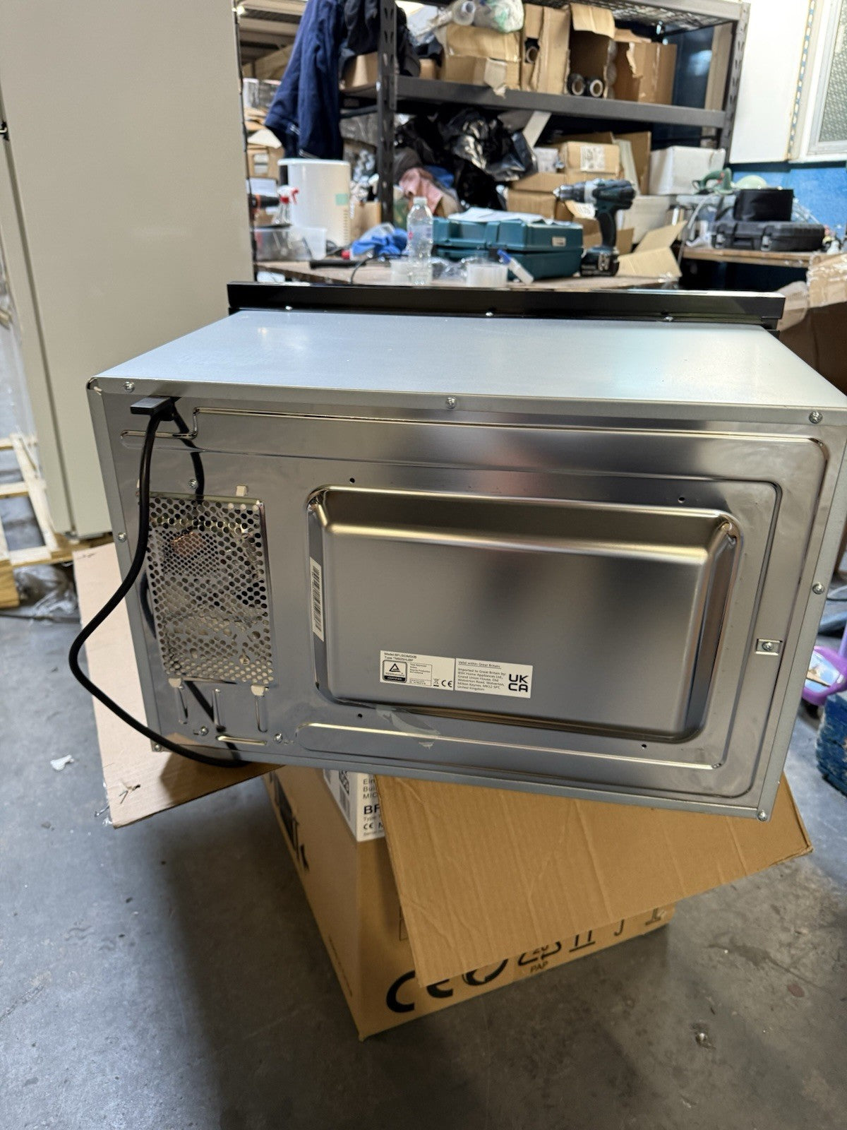 Bosch BFL553MS0B 25L Built-in Microwave - Black