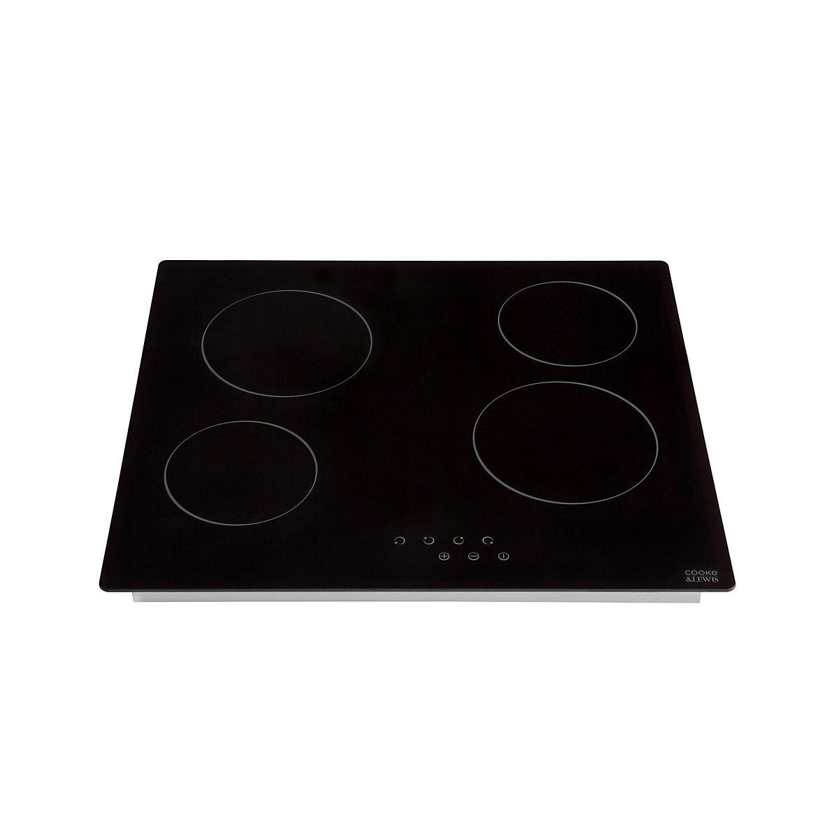 Cooke & Lewis CLCER60A 59cm Ceramic Hob (Black)