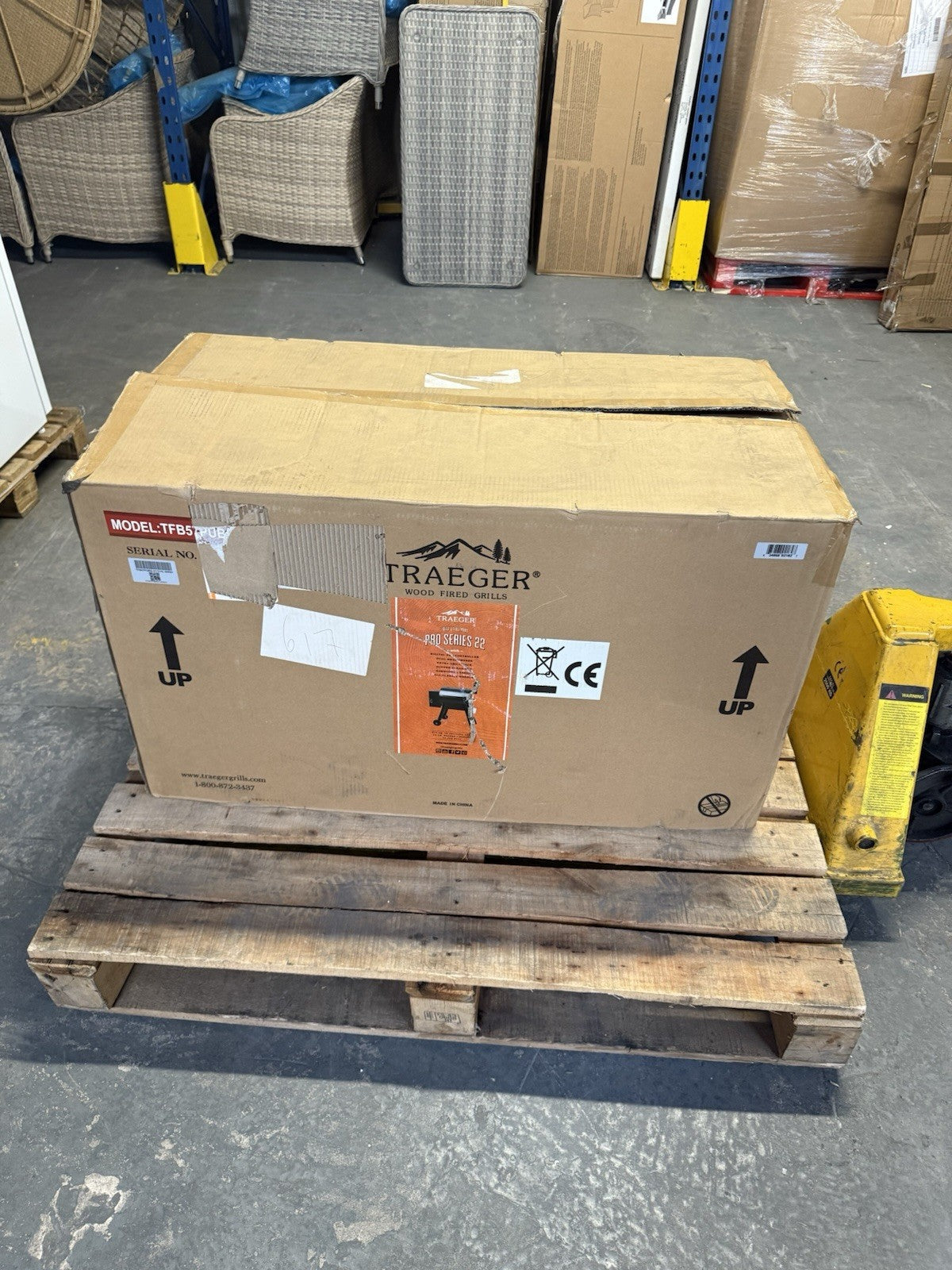 Traeger Black Pro Series 22 Wood Pellet Grill & Smoker