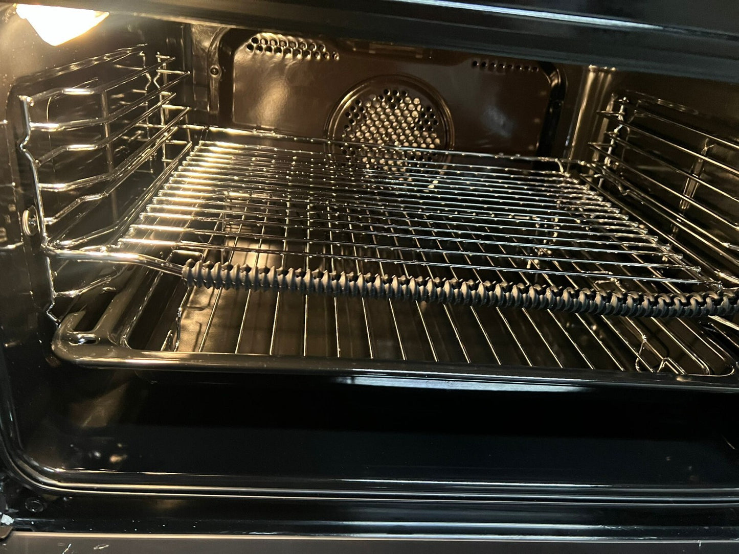 Cooke & Lewis CLBUDO89 Built-in Double oven - Mirrored black - USED