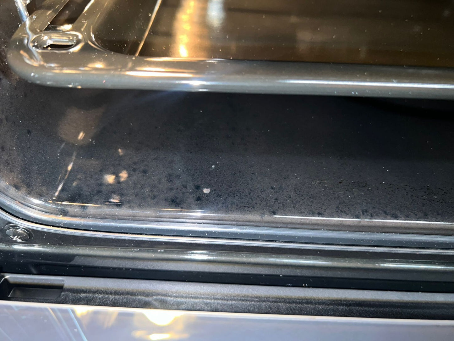 Cooke & Lewis CLBUDO89 Built-in Double oven - Mirrored black - USED