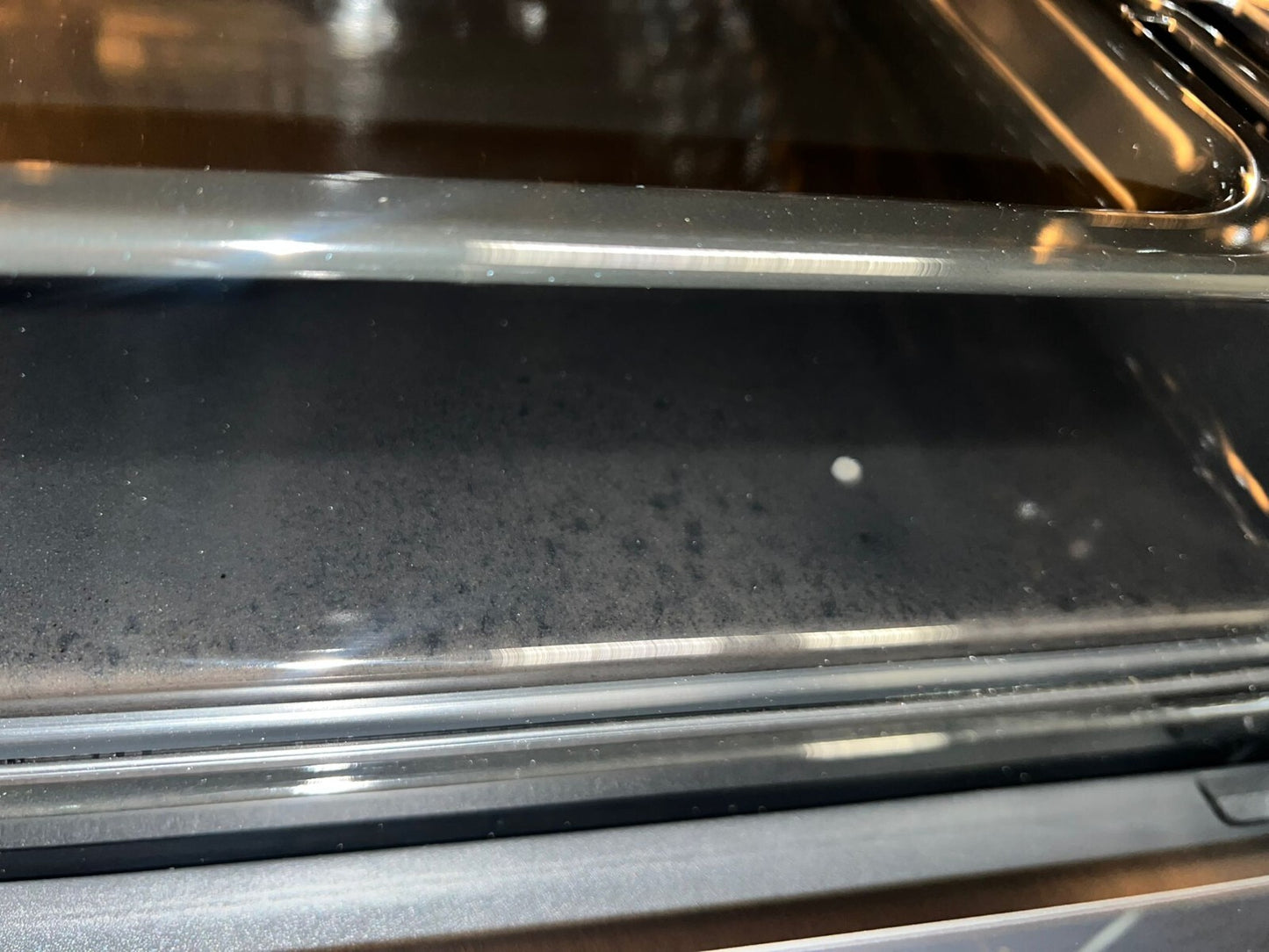 Cooke & Lewis CLBUDO89 Built-in Double oven - Mirrored black - USED