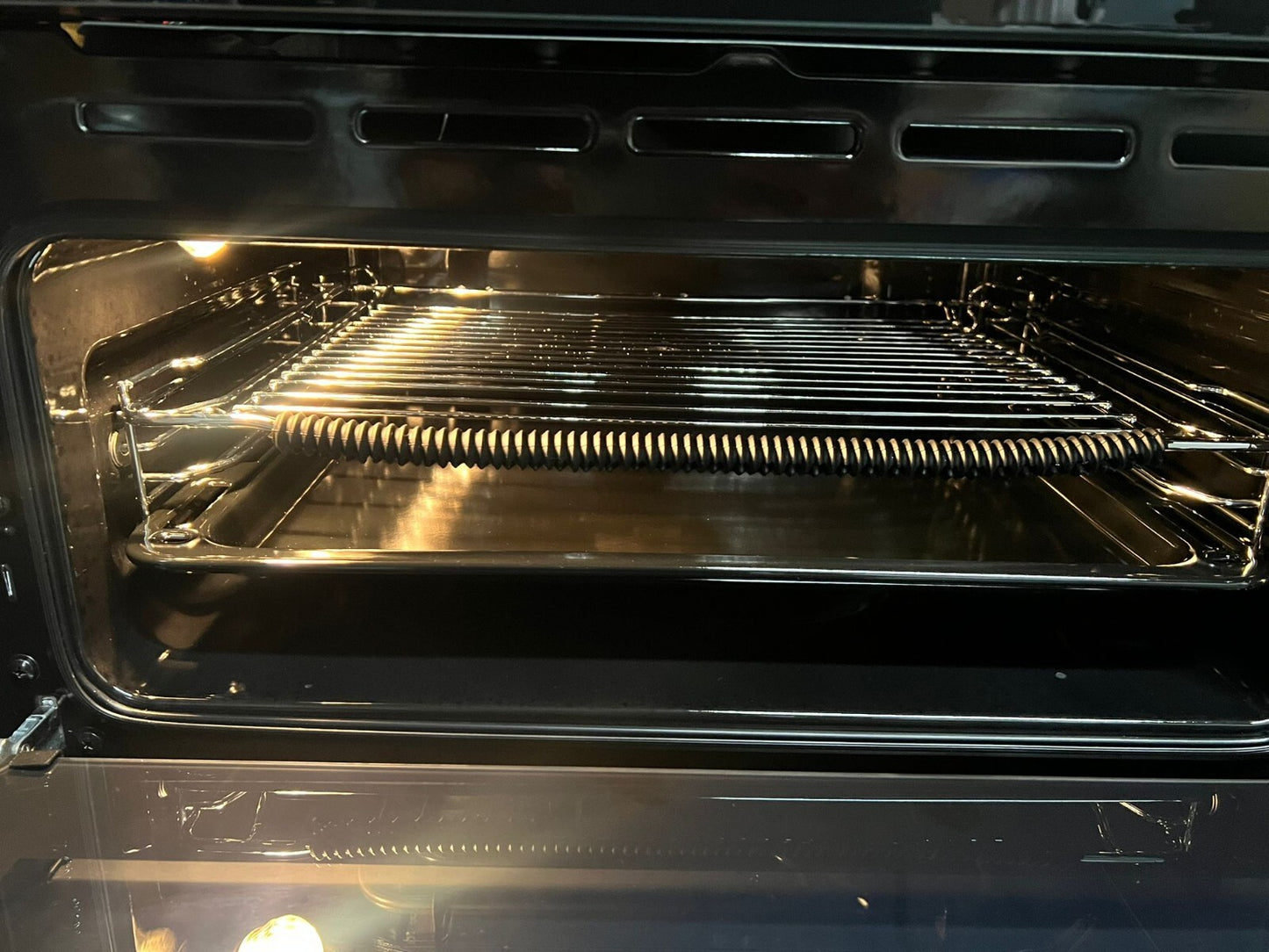 Cooke & Lewis CLBUDO89 Built-in Double oven - Mirrored black - USED