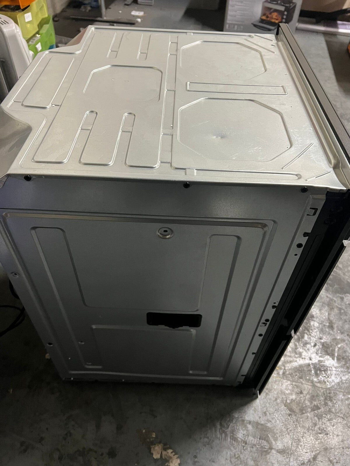 Cooke & Lewis CLBUDO89 Built-in Double oven - Mirrored black - USED