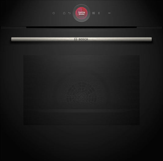 Bosch Series 8 HBG7741B1B Built-In Electric Self Cleaning Single Oven, Black
