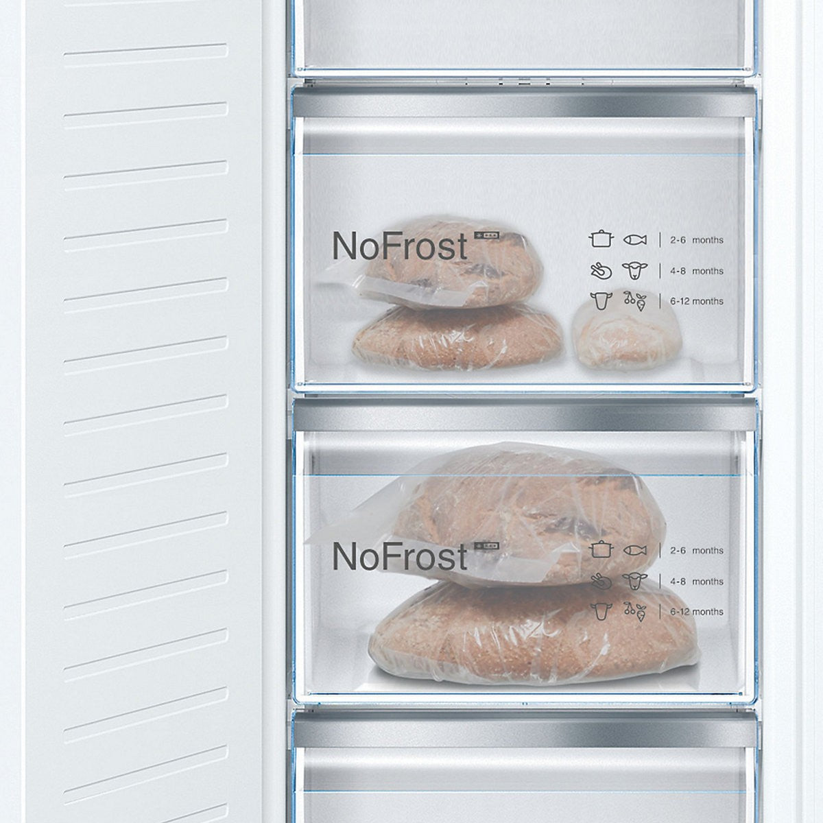 Bosch GIN81VEE0G Integrated Frost Free Freezer - White RRP £999