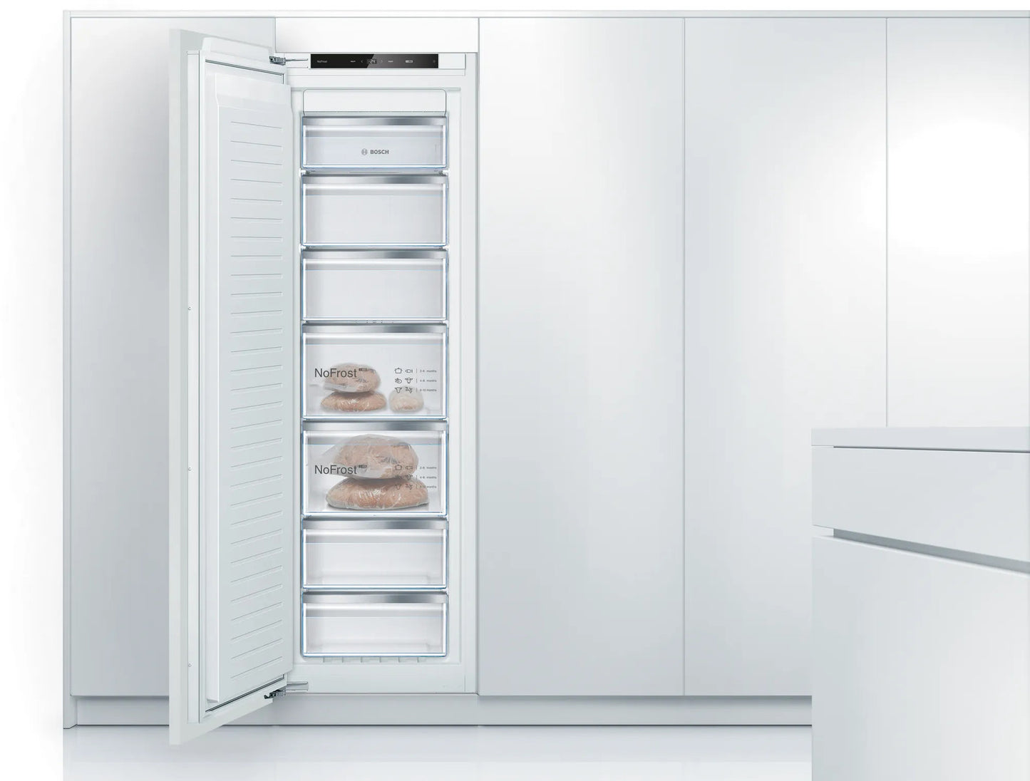 Bosch GIN81VEE0G Integrated Frost Free Freezer - White RRP £999
