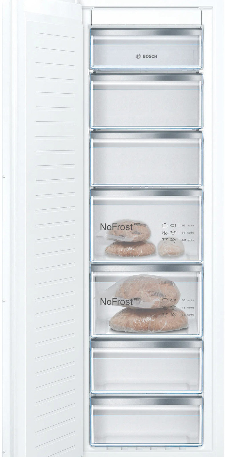 Bosch GIN81VEE0G Integrated Frost Free Freezer - White RRP £999