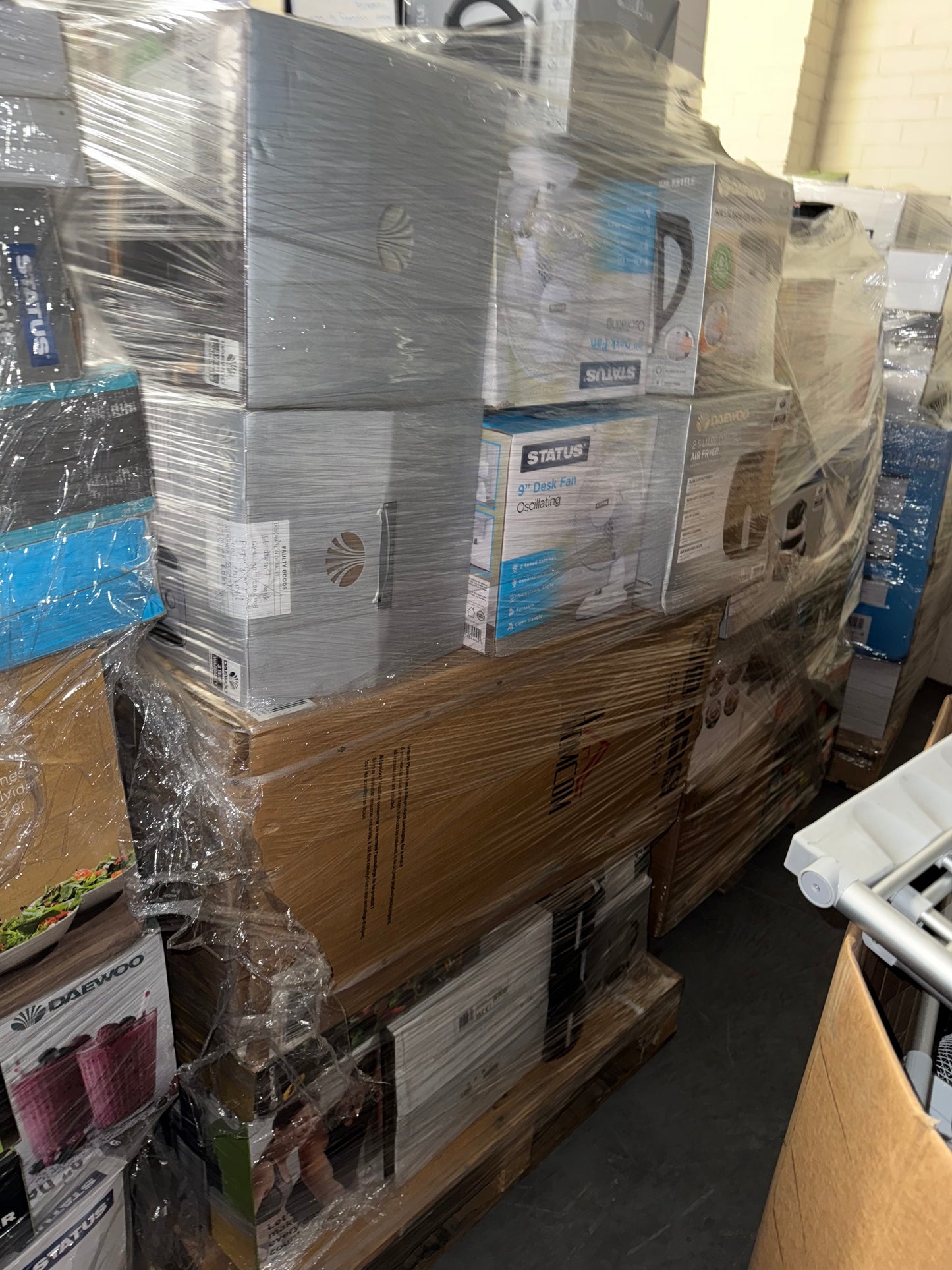 Mixed Electrical Return Pallet Joblot Wholesale Stock Untested Returns