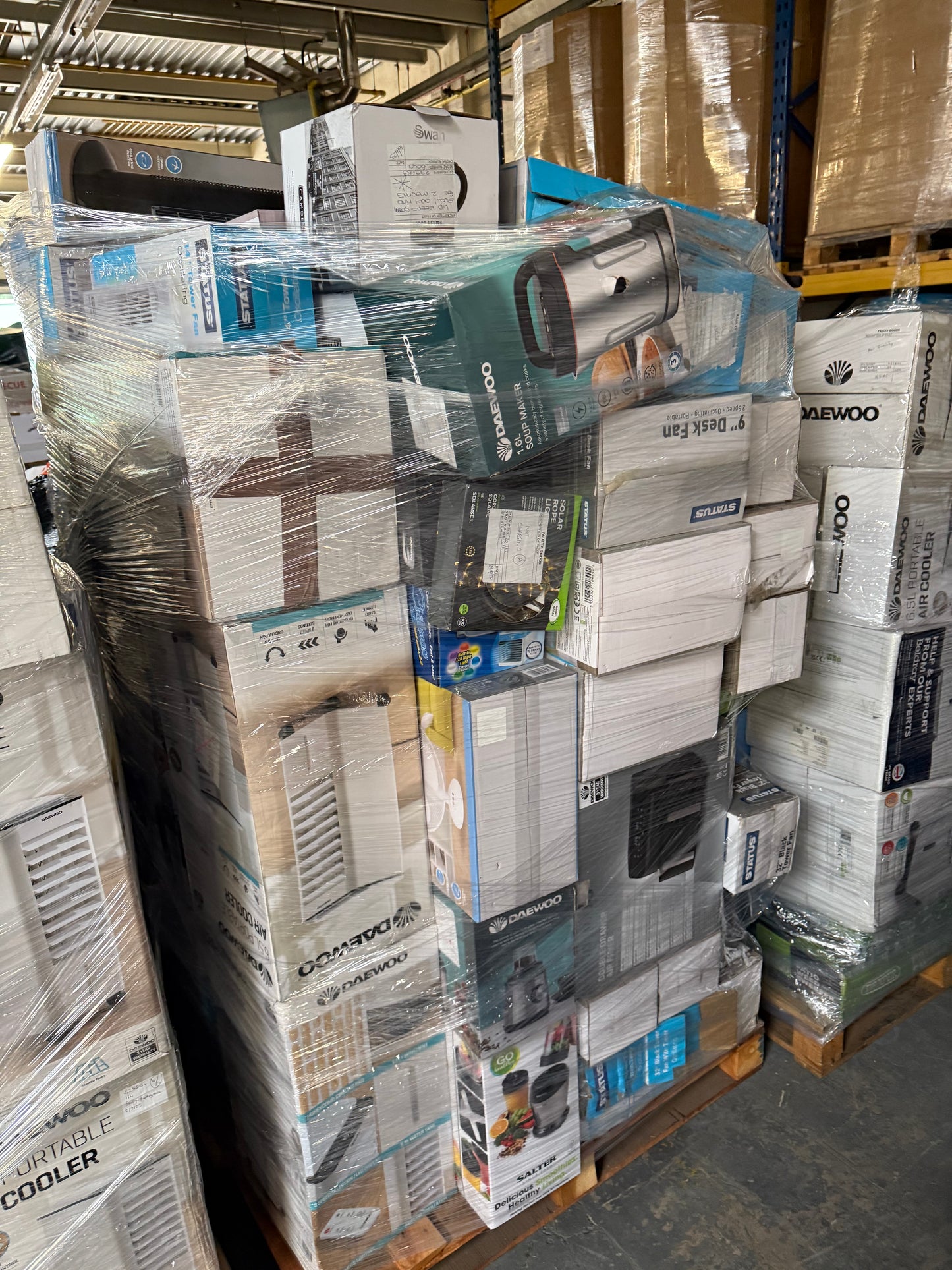 Mixed Electrical Return Pallet Joblot Wholesale Stock Untested Returns