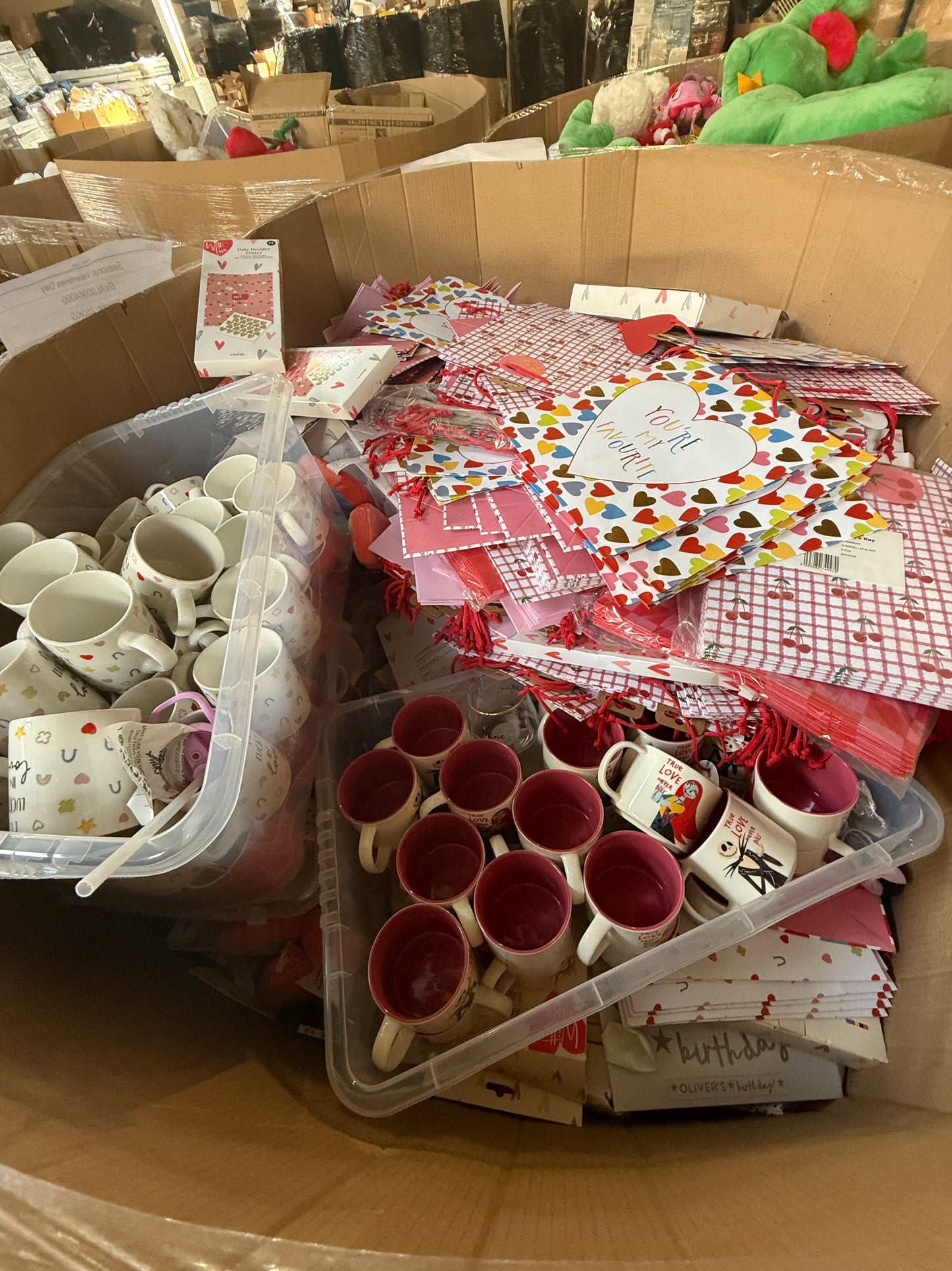 💖 Valentine's Day Pallet Joblot Wholesale Stock Brand New Overstock 💖
