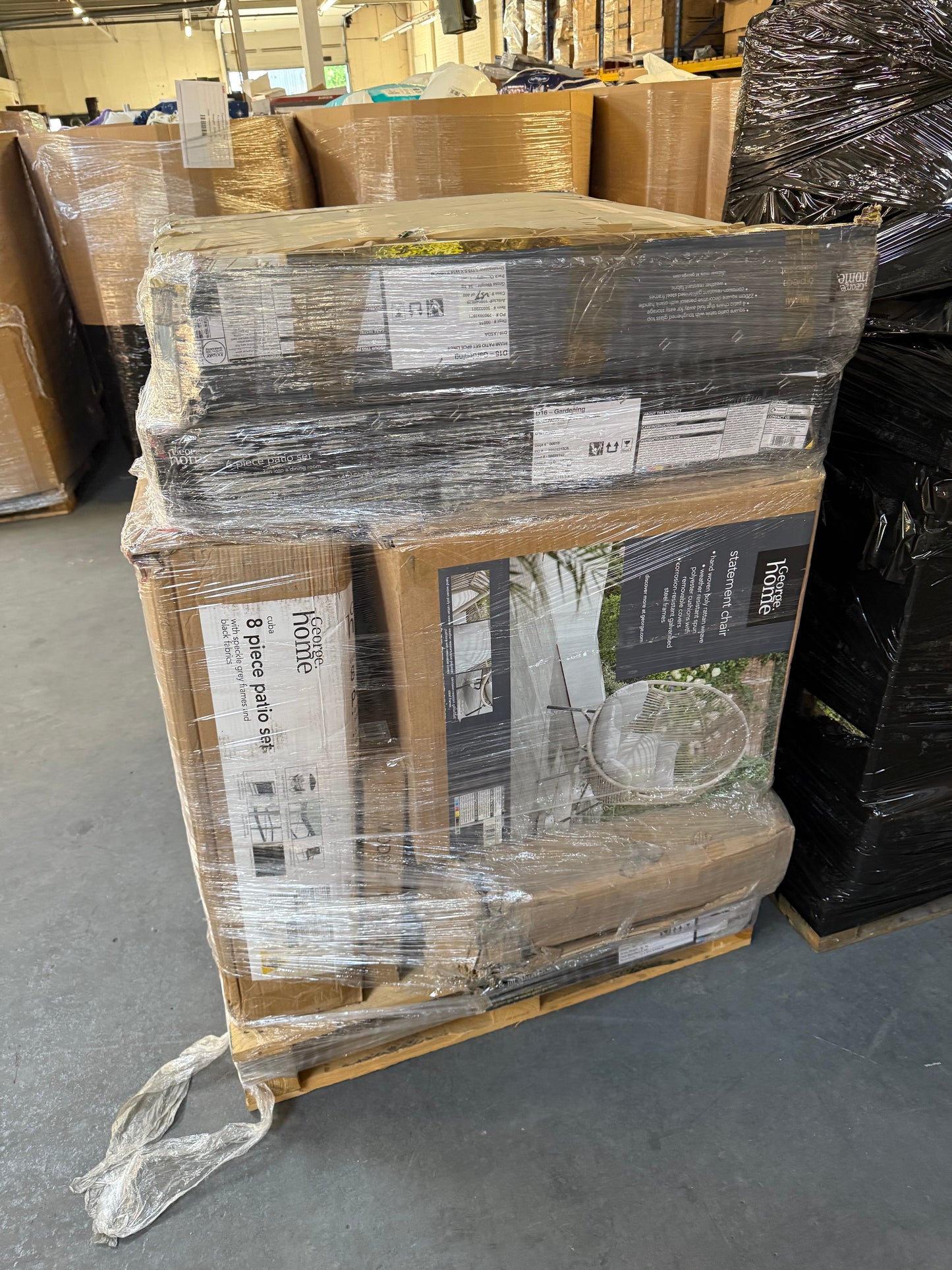 Garden Items Return Pallet