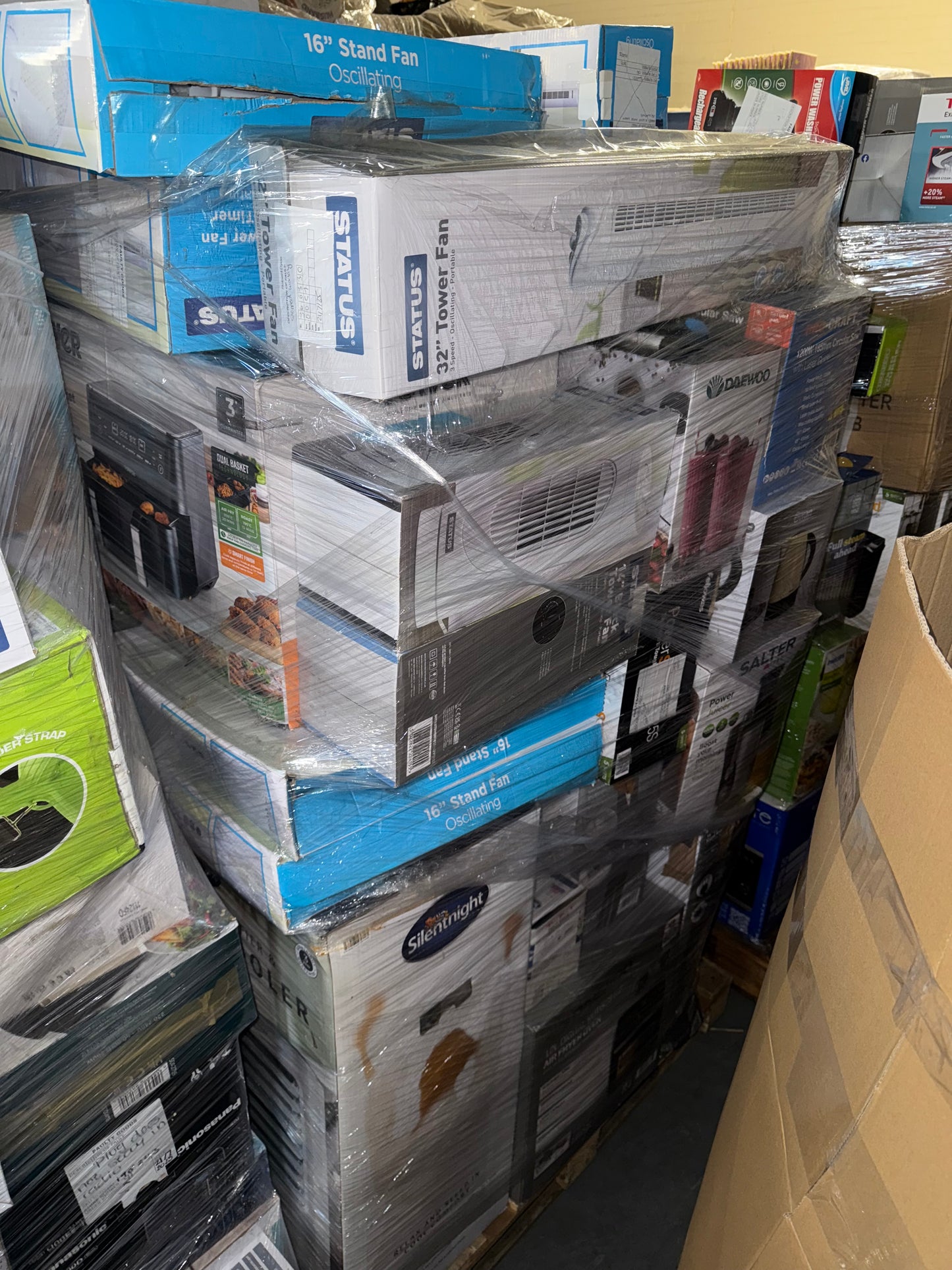 Mixed Electrical Return Pallet Joblot Wholesale Stock Untested Returns