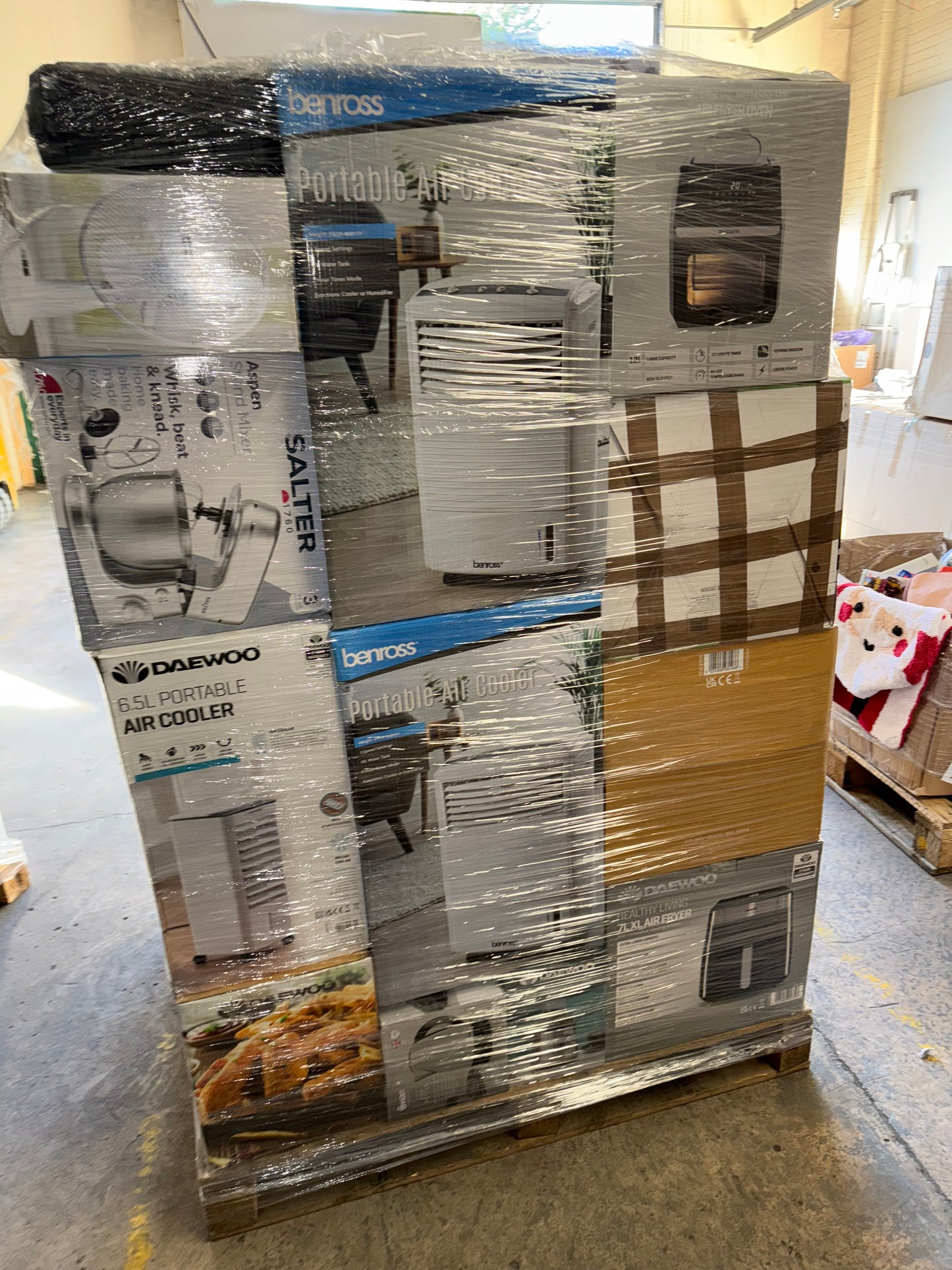 Mixed Electrical Return Pallet Joblot Wholesale Stock Untested Returns