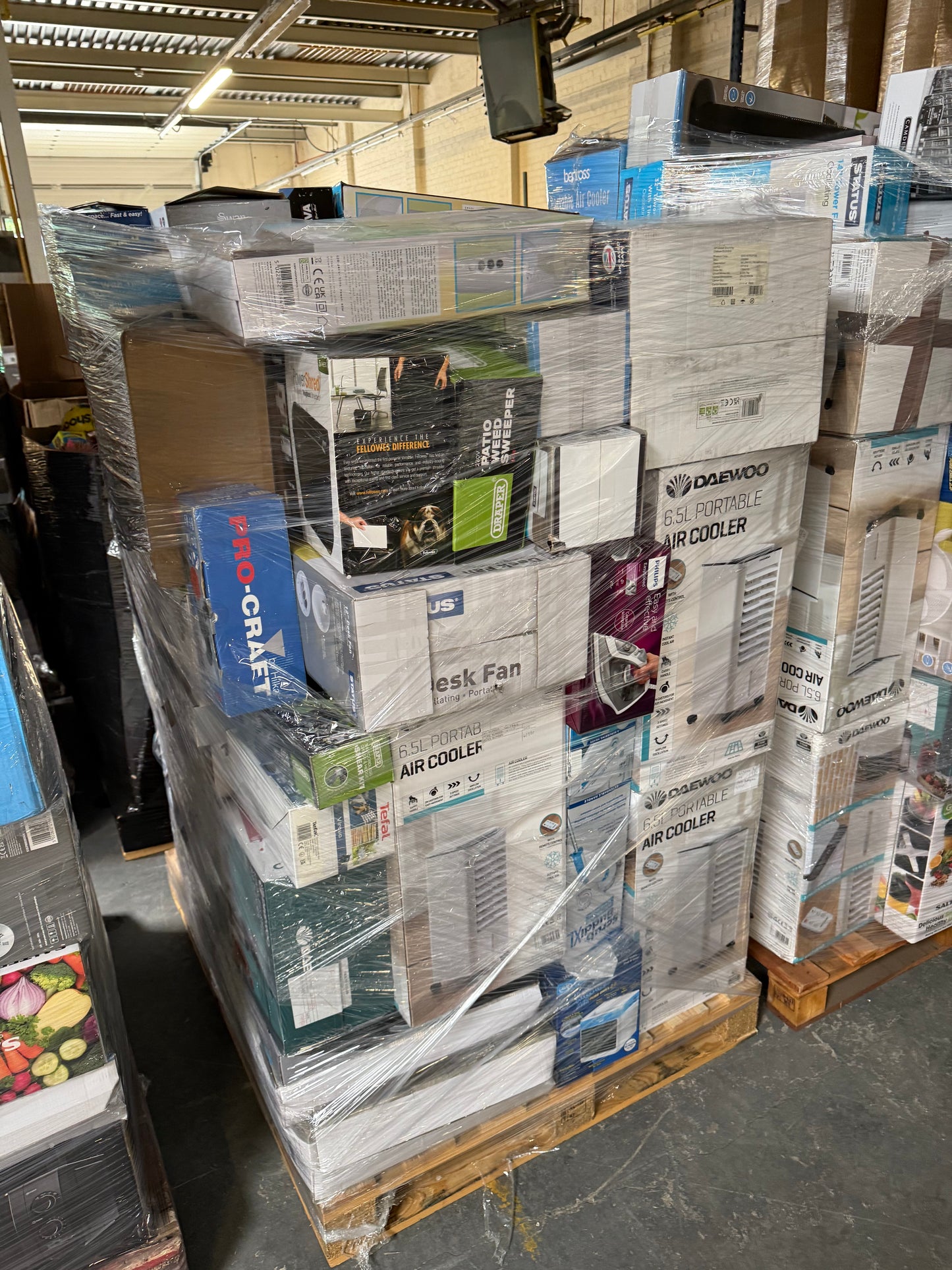 Mixed Electrical Return Pallet Joblot Wholesale Stock Untested Returns