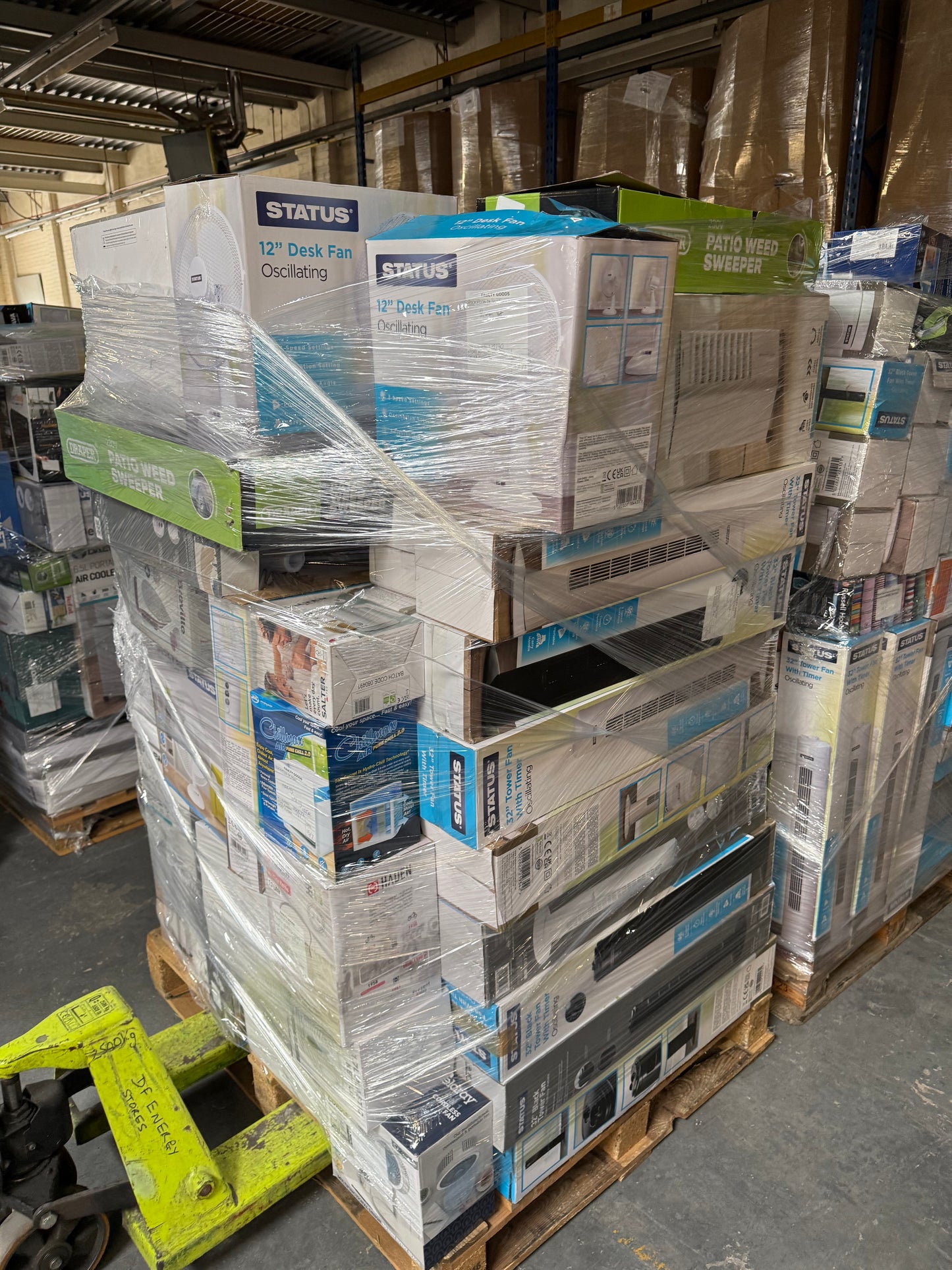 Mixed Electrical Return Pallet Joblot Wholesale Stock Untested Returns