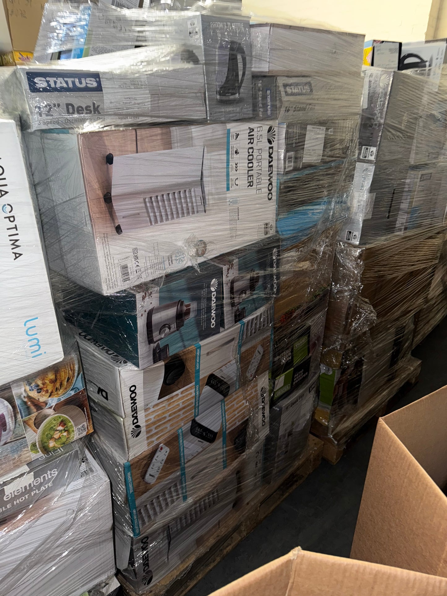 Mixed Electrical Return Pallet Joblot Wholesale Stock Untested Returns