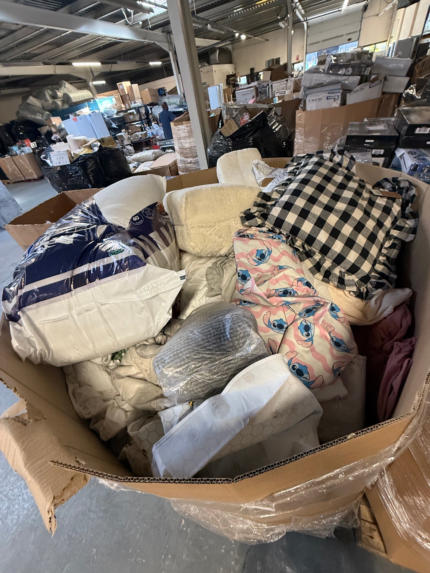 Textile and Bedding Return Pallet