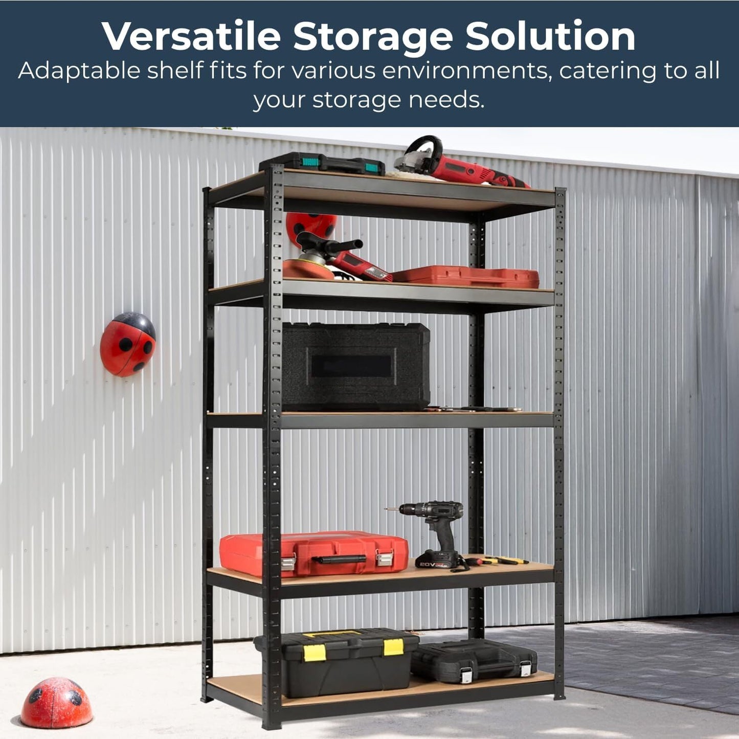 G-Rack Garage Shelving Racking for versatile storage in various environments