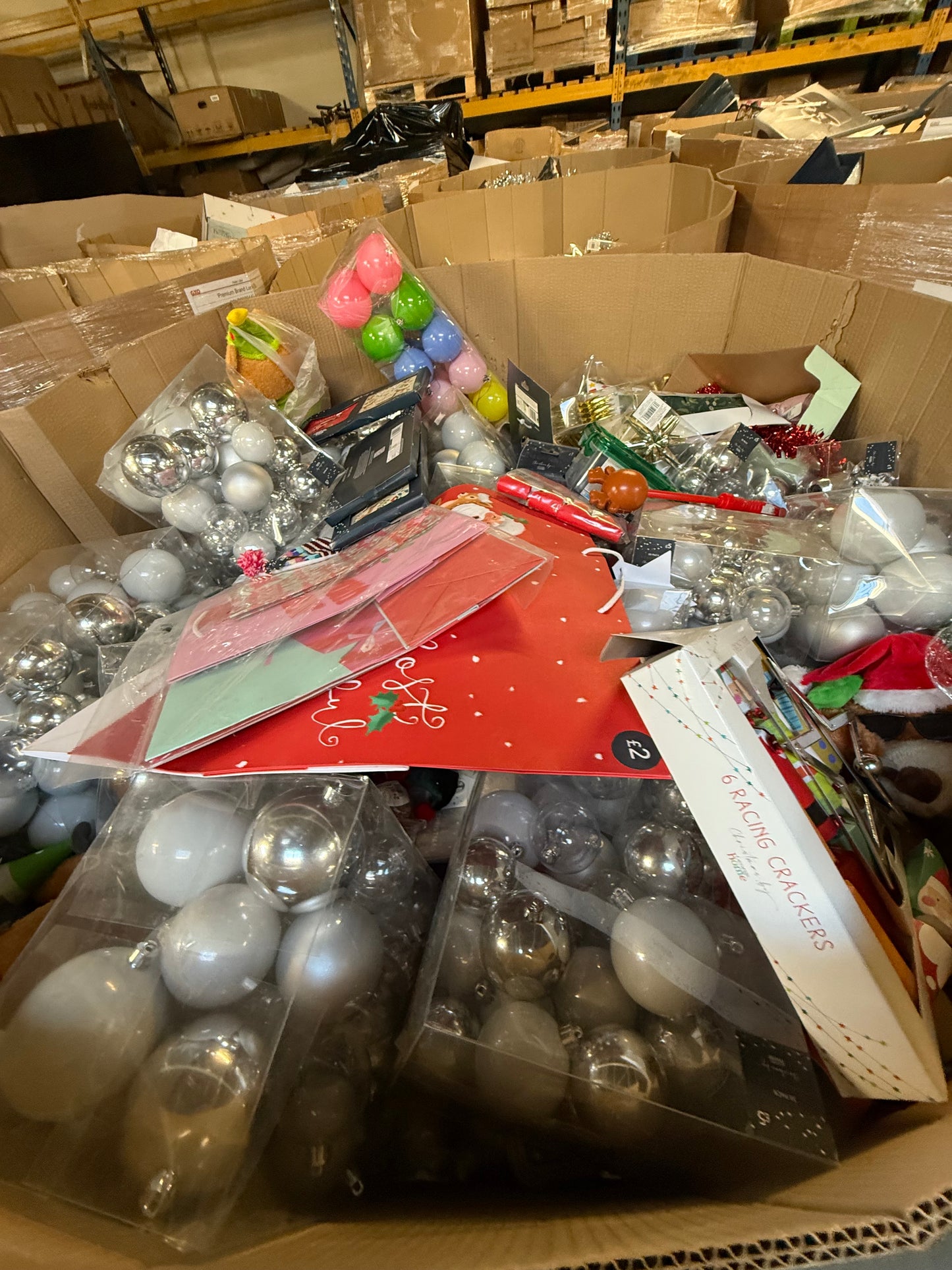 🎄 Christmas Items Pallet Joblot Wholesale Stock - Returns & Overstock 🎁