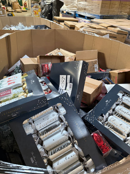 🎄 Christmas Items Pallet Joblot Wholesale Stock - Returns & Overstock 🎁