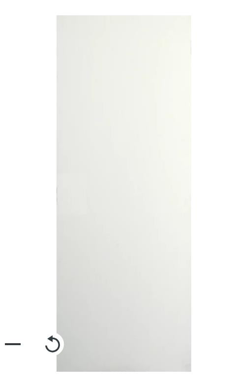 Flush White Internal Door, (H)1981mm (W)762mm (T)35mm