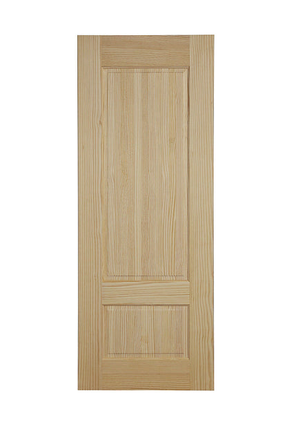 2 Panel Contemporary Veneer Internal Clear Pine Door (H)1981mm (W)762mm (T)35mm