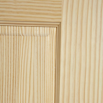 2 Panel Contemporary Veneer Internal Clear Pine Door (H)1981mm (W)762mm (T)35mm