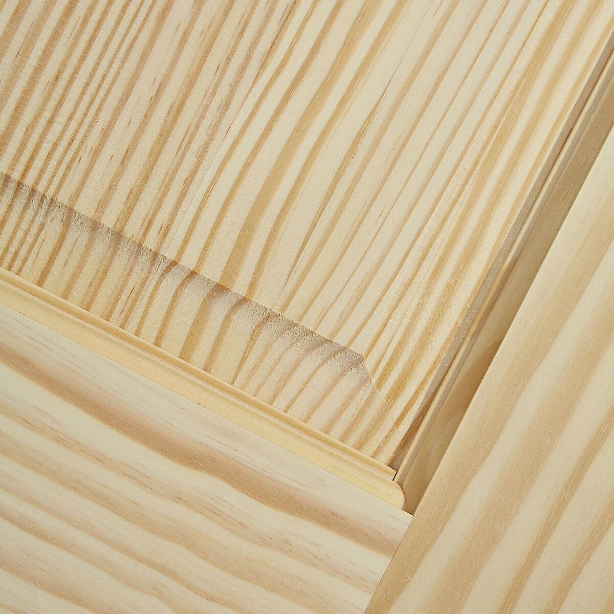2 Panel Contemporary Veneer Internal Clear Pine Door (H)1981mm (W)762mm (T)35mm