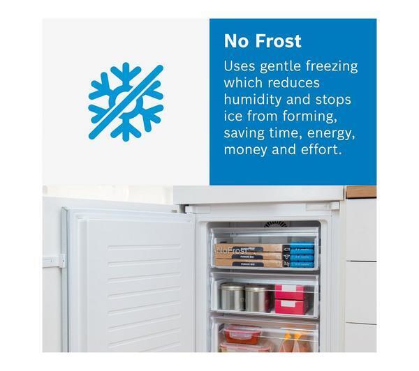 Bosch GUN21VFE0G Series 4 No Frost Built-Under Freezer