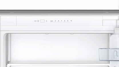 Bosch Series 2 KIV87NSE0G 70/30 Integrated Fridge Freezer with Sliding Hinge