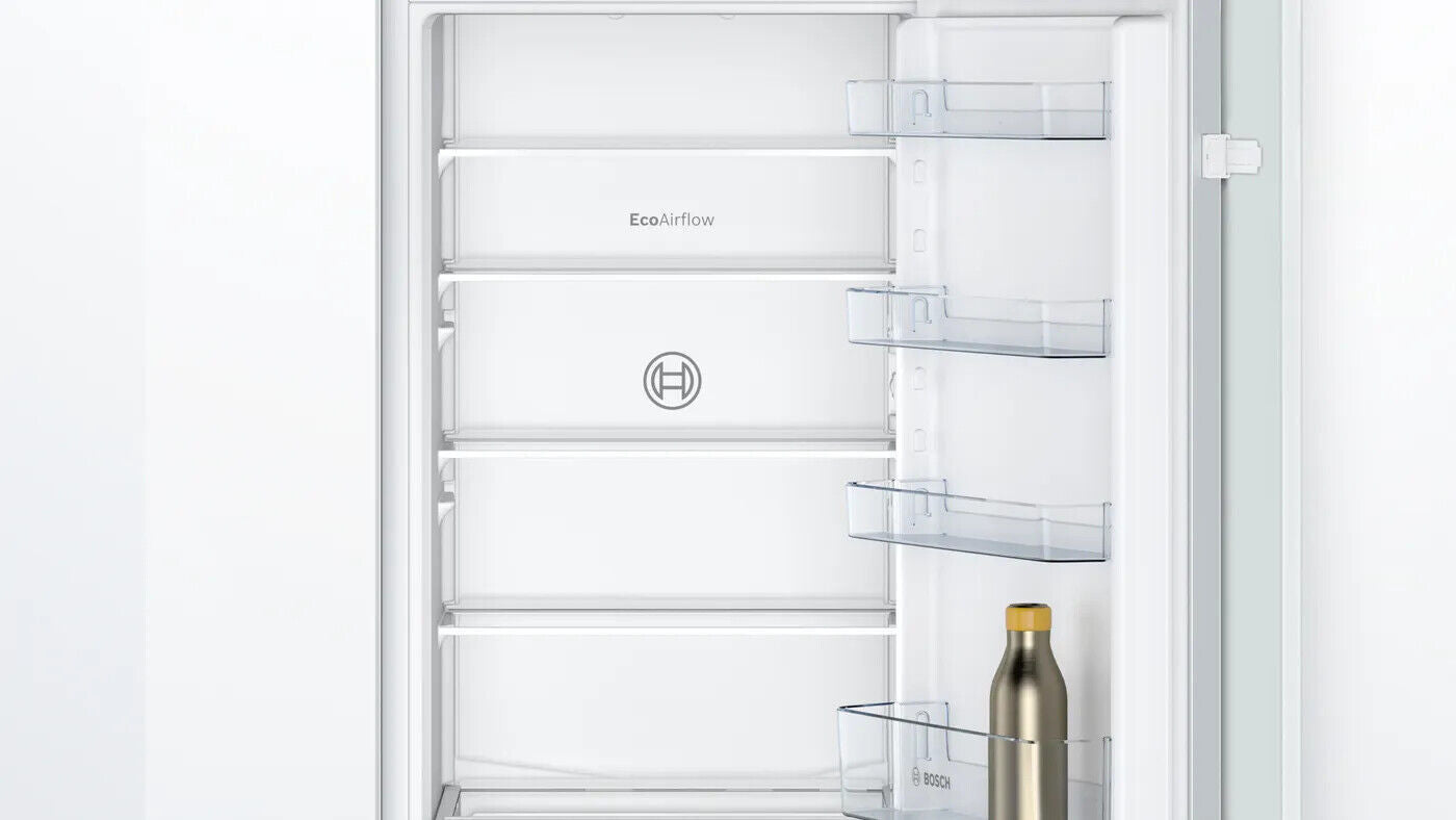 Bosch Series 2 KIV87NSE0G 70/30 Integrated Fridge Freezer with Sliding Hinge