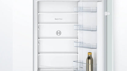 Bosch Series 2 KIV87NSE0G 70/30 Integrated Fridge Freezer with Sliding Hinge