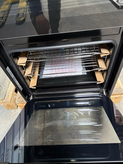 Cooke & Lewis CLELDO105 Built-in Double Oven - Mirrored Black (Slight Damage)