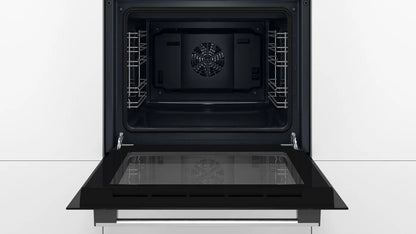 Bosch HHF113BA0B Built-in Single Multifunction Oven - Black RRP £329