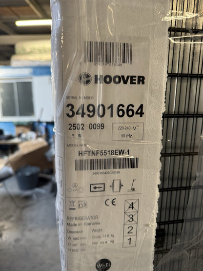 HOOVER HFTNF5518EW Integrated 70/30 Fridge Freezer - Sliding Hinge (New)