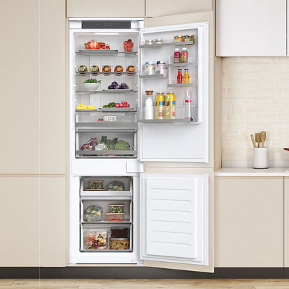 HOOVER HFTNF5518EW Integrated 70/30 Fridge Freezer - Sliding Hinge (New)