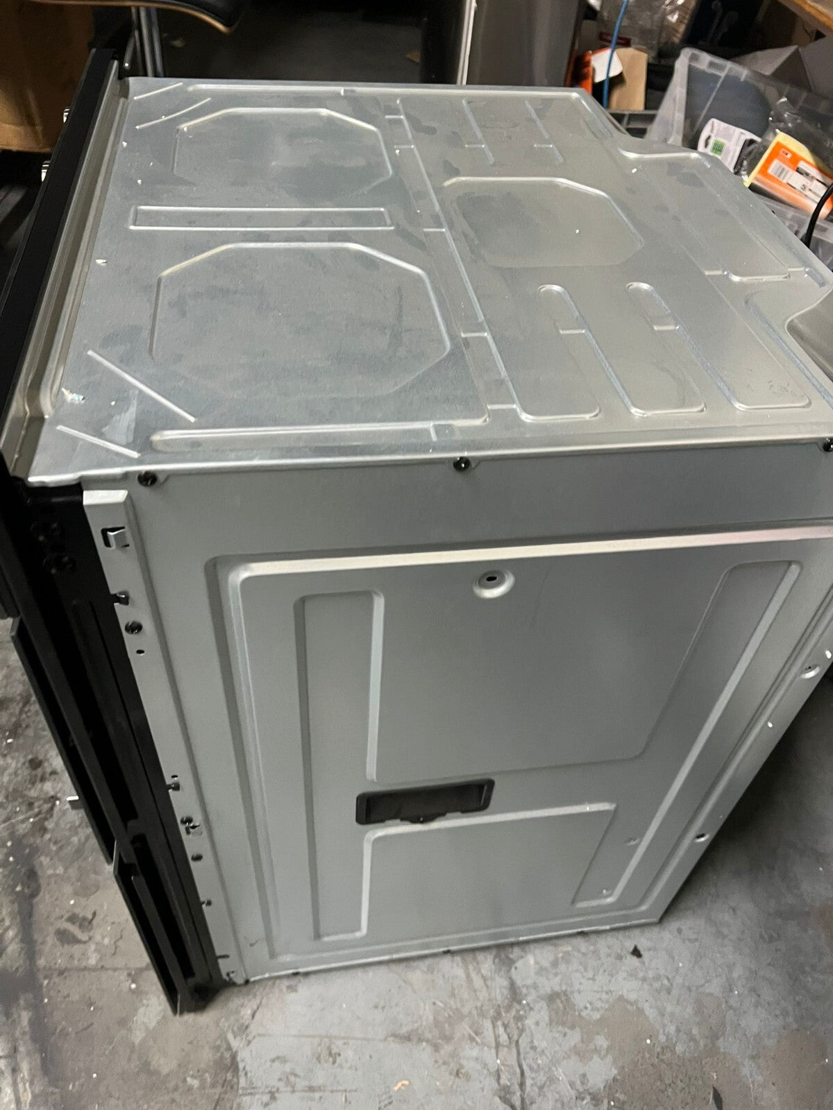 Cooke & Lewis CLBUDO89 Built-in Double oven - Mirrored black - USED