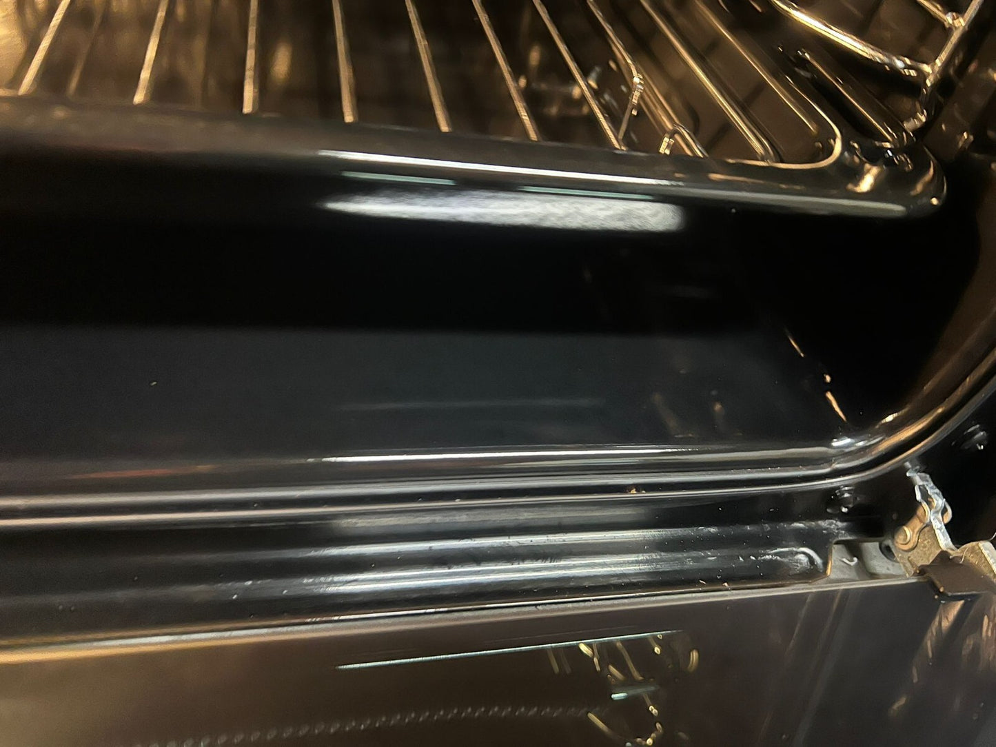 Cooke & Lewis CLBUDO89 Built-in Double oven - Mirrored black - USED