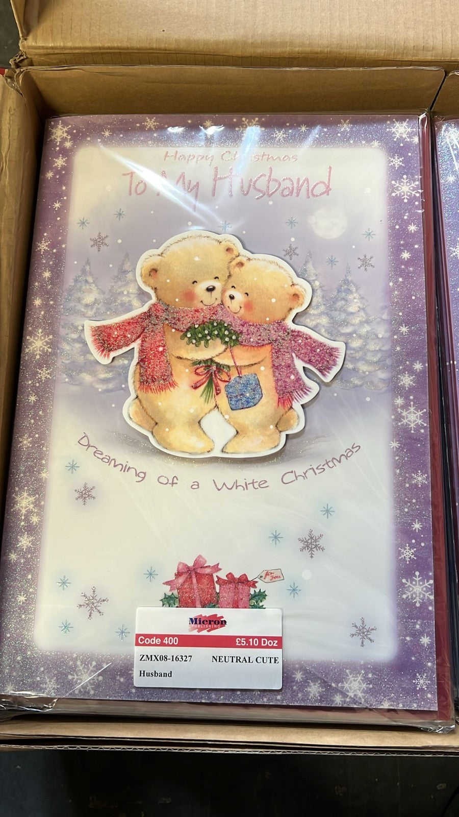 Wholesale Joblot of 8,000+ Luxury Christmas, New year & Birthday Cards/Envelopes