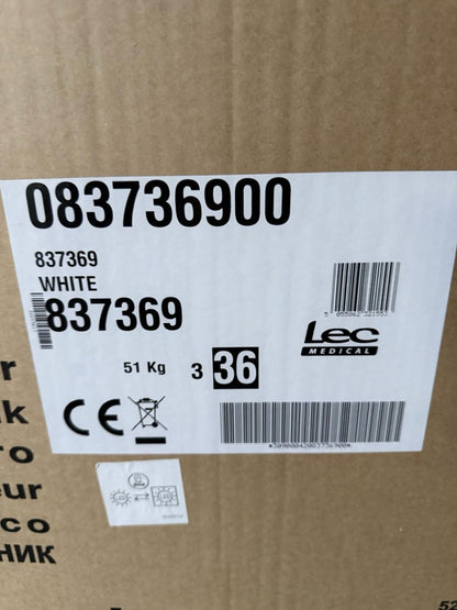 LEC Fridge Freezer Combi Model 837369 - White