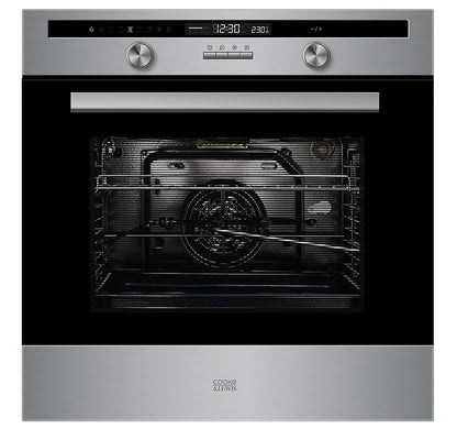 Cooke & Lewis CLPYSTa Built-in Single Pyrolytic Electric Oven