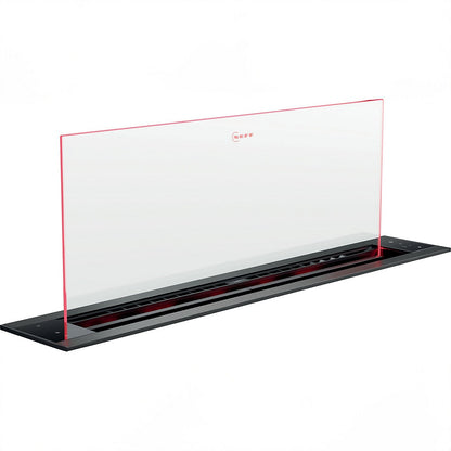 NEFF N90 I88WMM1S7B Glass & steel Downdraft Cooker Hood (W)80cm Black RRP £2199