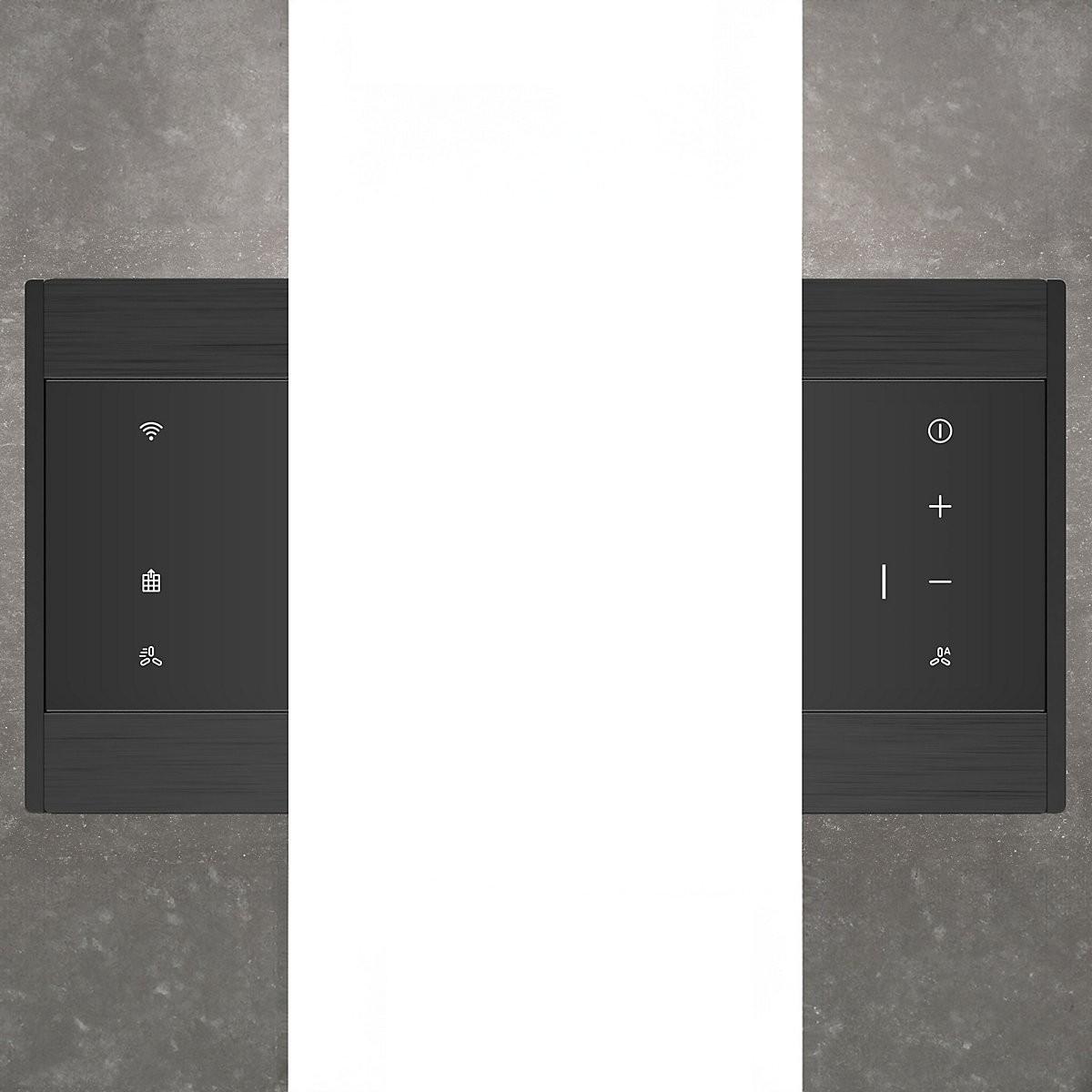 NEFF N90 I88WMM1S7B Glass & steel Downdraft Cooker Hood (W)80cm Black RRP £2199