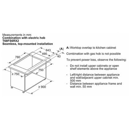 NEFF N90 I88WMM1S7B Glass & steel Downdraft Cooker Hood (W)80cm Black RRP £2199