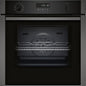 Neff N50 B6ACH7AG7B Slide and Hide Electric Single Oven - Graphite
