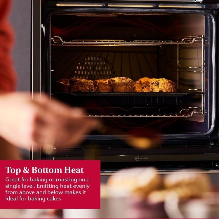 Neff N50 B6ACH7AG7B Slide and Hide Electric Single Oven - Graphite