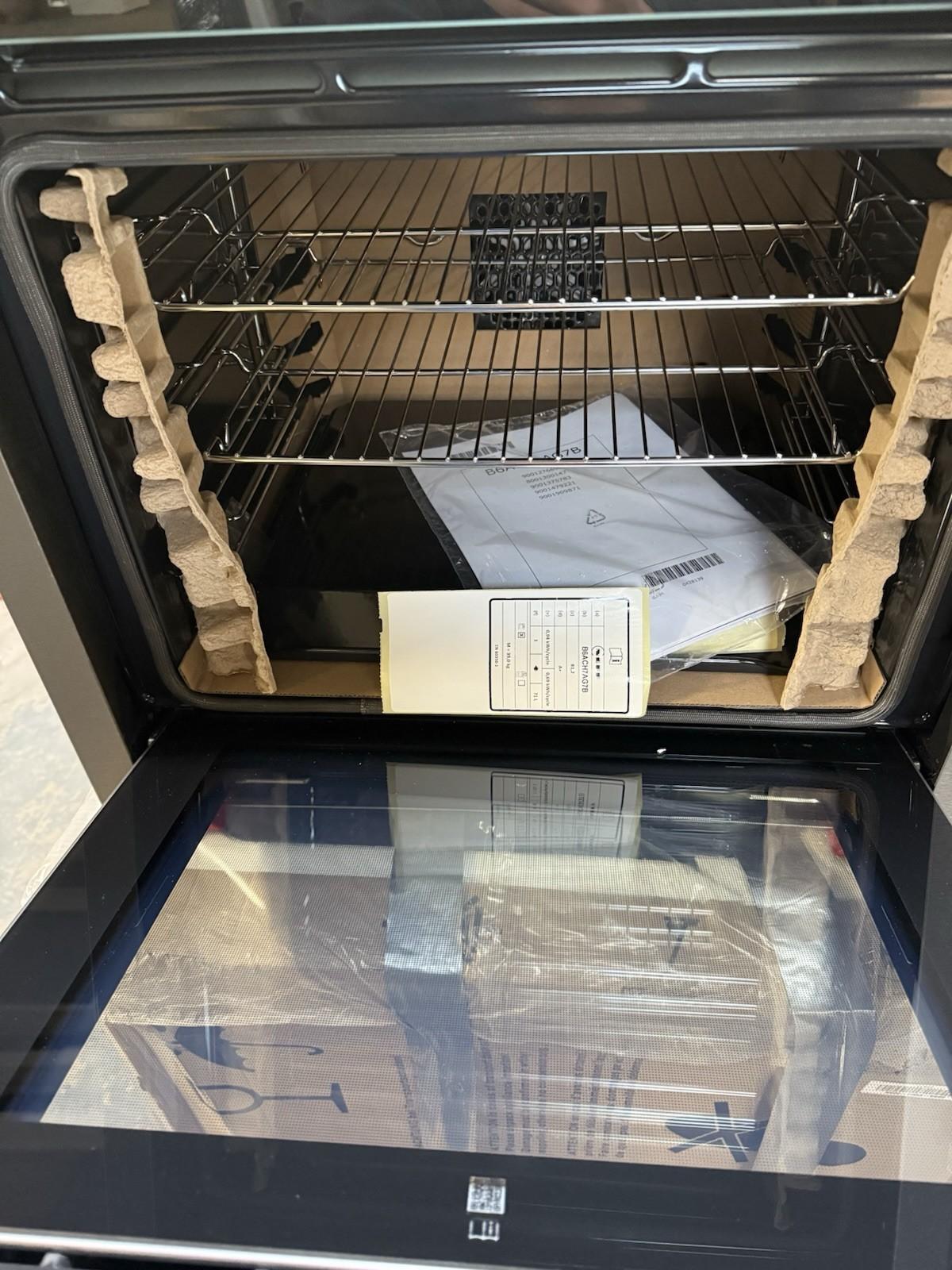 Neff N50 B6ACH7AG7B Slide and Hide Electric Single Oven - Graphite